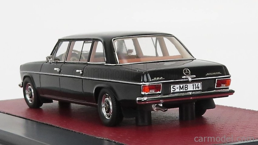 Modely v mierke Matrix Mercedes benz V114 Pollmann 1969 1:43 Black
