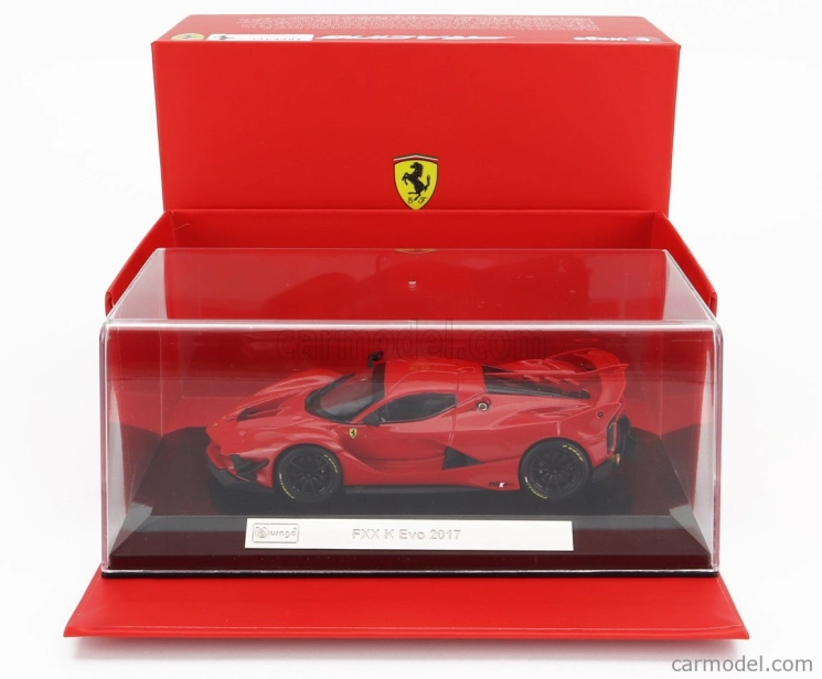 Bburago Ferrari Fxx-k Evo Hybrid 6.3 V12 1050hp 2017 1:43, červená