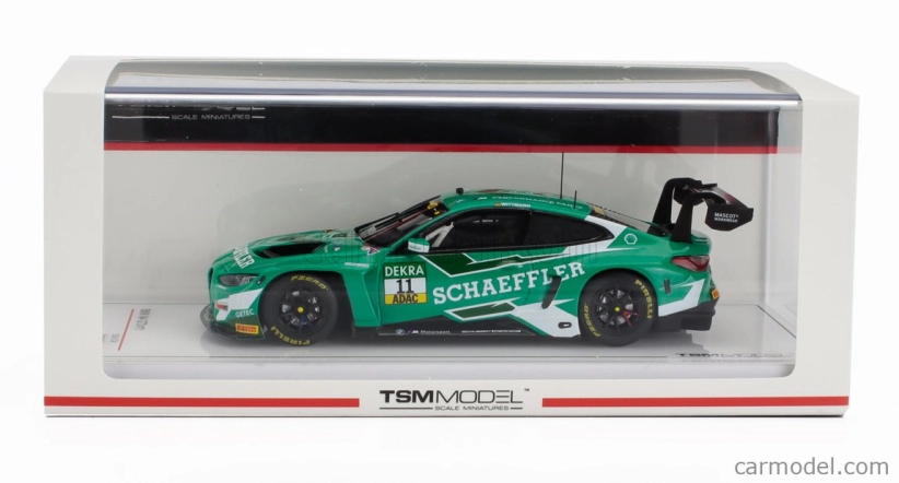 Truescale BMW radu 4 M4 Gt3 Team Schubert Motorsport N 11 Dtm Sezóna 2024 Marco Wittmann 1:18 Zelená