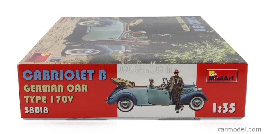 Miniart Mercedes benz 170v Cabriolet Open 1936 1:35 /