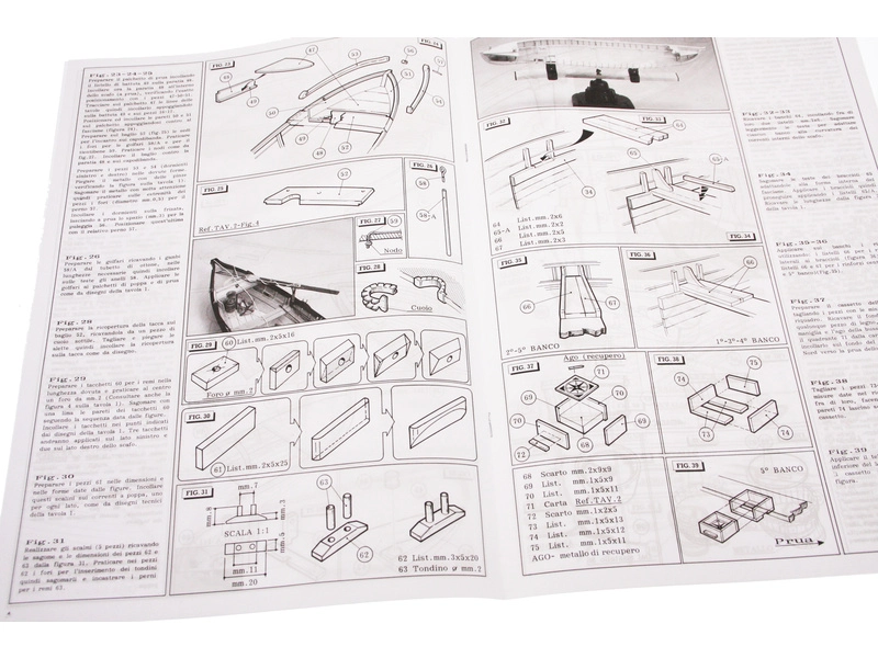AMATI Walfangboot harpunársky čln 1860 1:16 kit