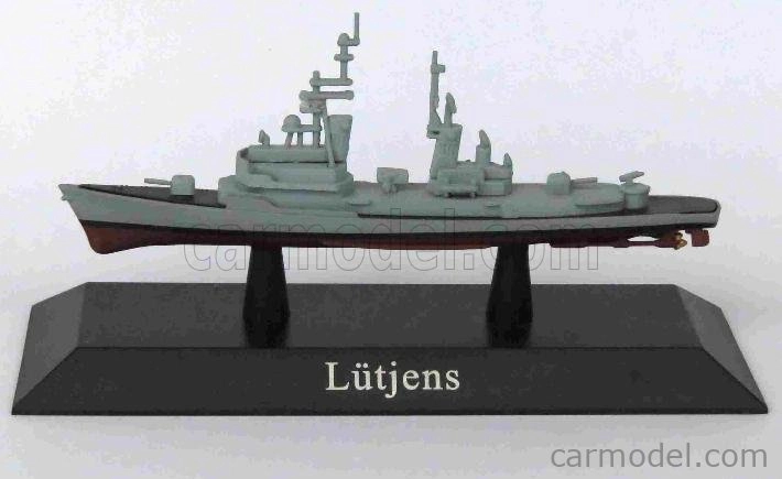 Edicola Warship Lutjens Guided Missile Destroyer Germany 1966 1:1250 Military