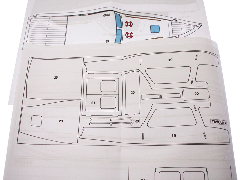 Mantua Model Policejní člun 1:35 kit