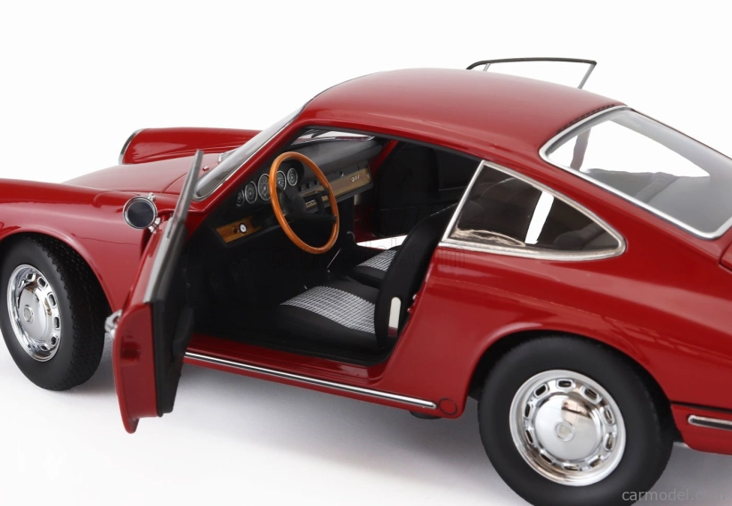 Kyosho Porsche 911 901 Coupe 1964 1:18 Značka Červená