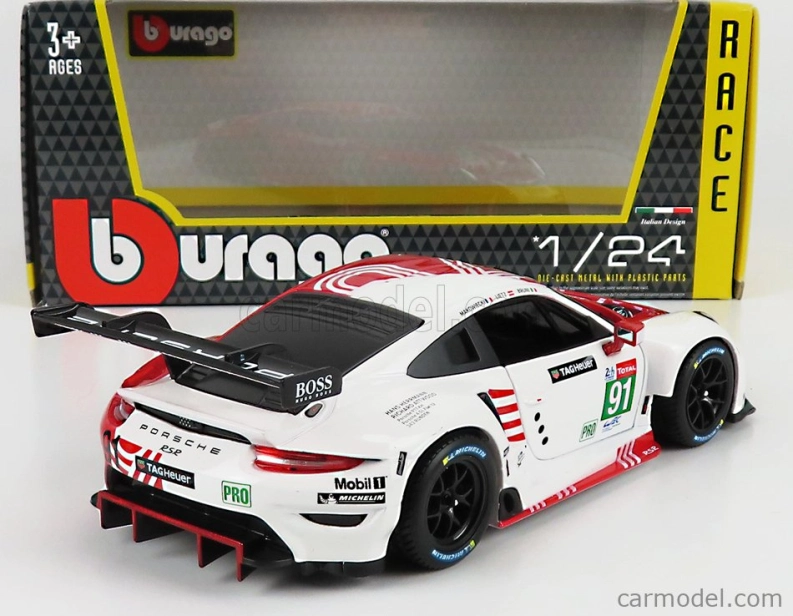 Bburago Porsche 911 RSR 1:24 LM 2020