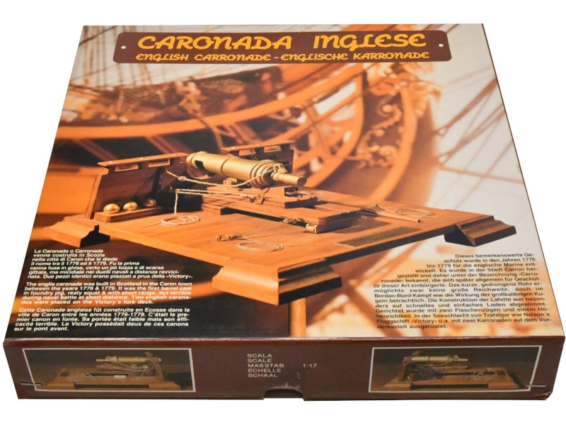 Mantua Model Anglický kanón 1:17 kit