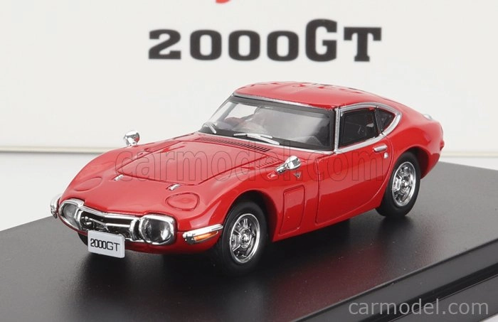 Lcd-model Toyota 2000gt Coupe 1967 1:64 Red