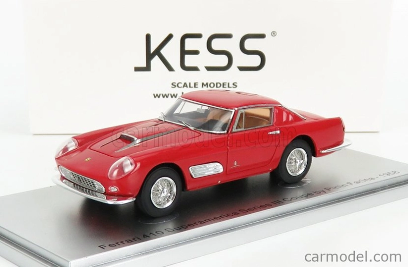 Kess-model Ferrari 410 Superamerica Series Iii Pininfarina Coupe 1958 1:43 Red
