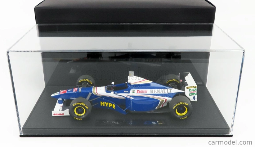 Gp-replicas Williams F1 Renault Fw19 N 4 Season 1997 H.h.frentzen - Con Vetrina - With Showcase 1:18 Modrá Bílá