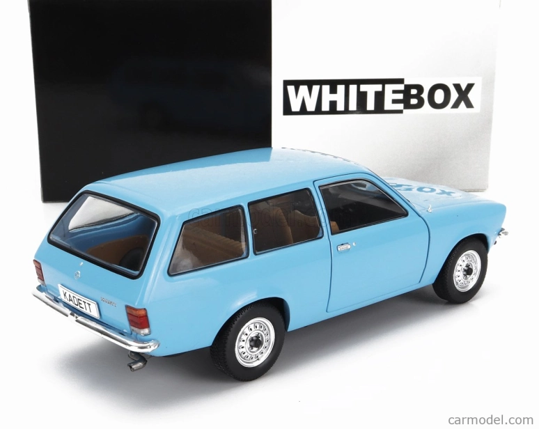 Whitebox Opel Kadett C Caravan Sw Station Wagon 1973 1:24 svetlomodrá