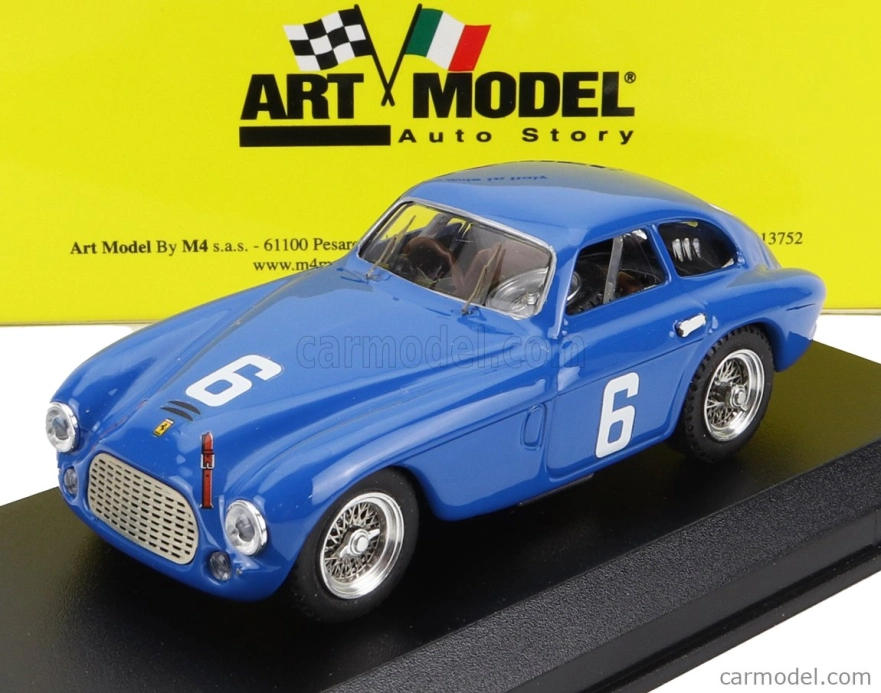 Art-model Ferrari 195s Coupe N 6 Buenos Aires 1952 J.kimberly 1:43 Bluette
