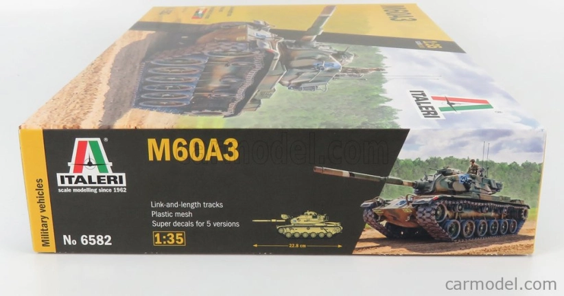Italeri Chrysler Tank M60a3 5. pešia divízia Nemecko 1985 1:35 /