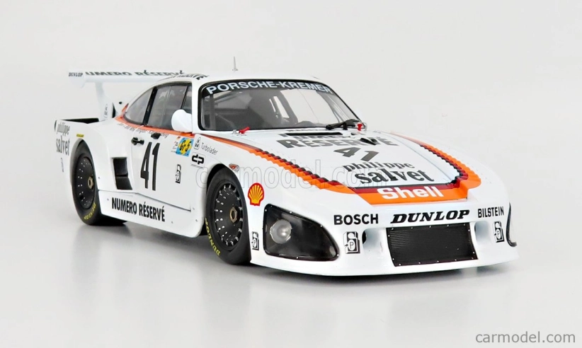 Solido Porsche 935 K3 Team Porsche Kremer Racing N 41 Winner 24h Le Mans 1979 K.ludwig - B.whittington - D.whittington 1:18 Biela