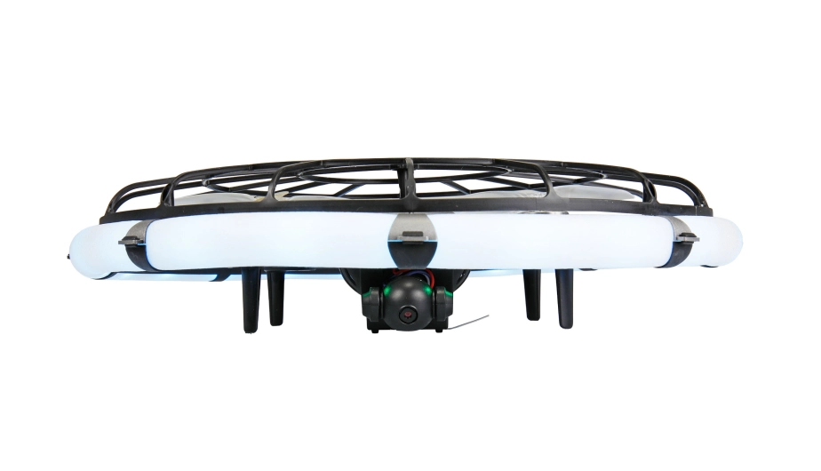 Dron M18 s kamerou a LED osvětleným ochranným kruhem RTF Brushless, gesta, FPV