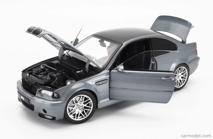Norev BMW radu 3 M3 Csl (e46) Coupe 2003 1:18 Carbon Grey
