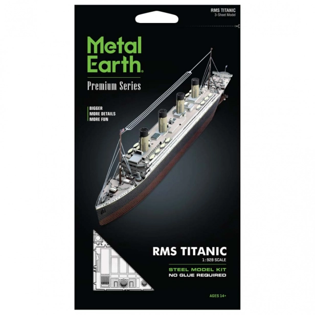Ocelová stavebnice Titanic