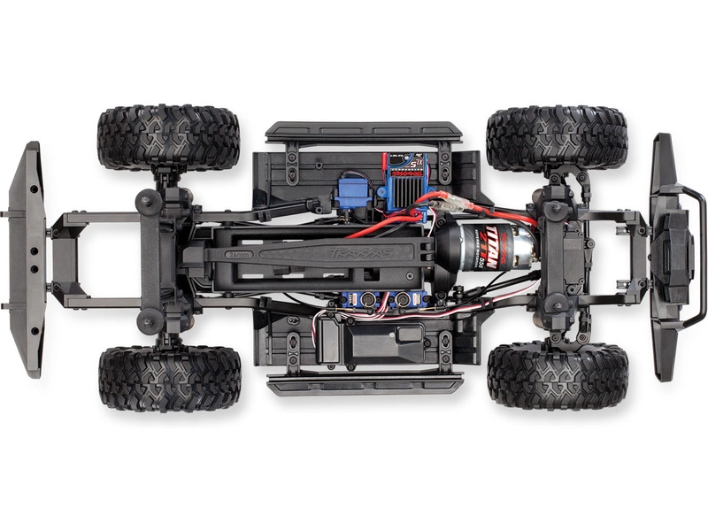 RC auto Traxxas TRX-4 Land Rover Defender 1:10 TQi, žlutá