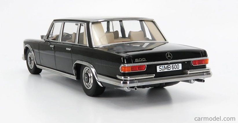 Mercedes Benz S-class 600 Pullman (w100) 1963 1:18 čierny