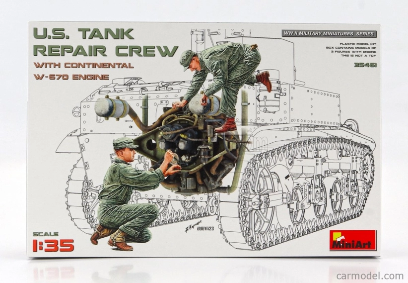 Miniart Figúrky Posádka tanku s motorom 1945 1:35 /