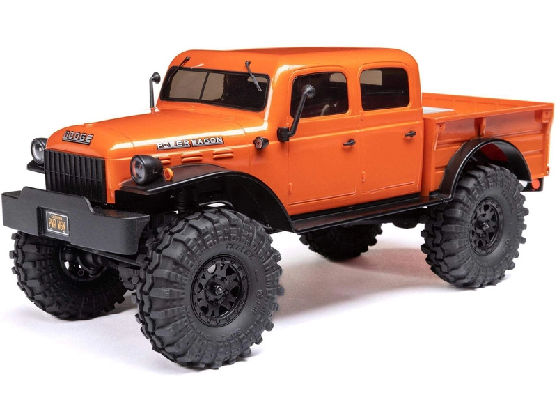 Axial SCX24 Dodge Power Wagon 1940 1:24 4WD oranžová