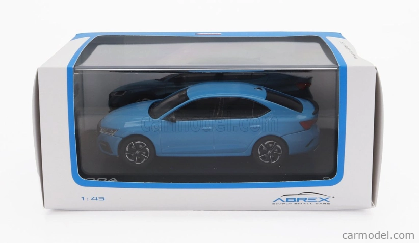 Abrex Škoda Octavia Iv Rs 2020 1:43 svetlomodrá