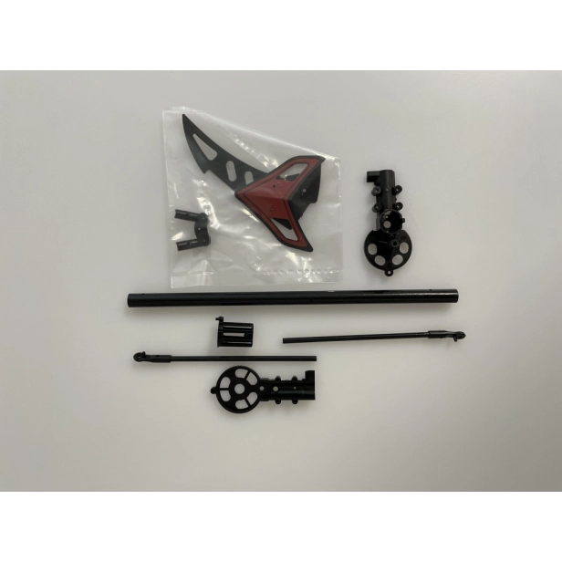 Set zadního ocasu pro Buzzard Amewi, červená
