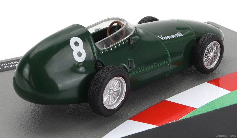 Edicola Vanwall F1 57 N 8 Sezóna 1958 Stirling Moss 1:43 Zelená
