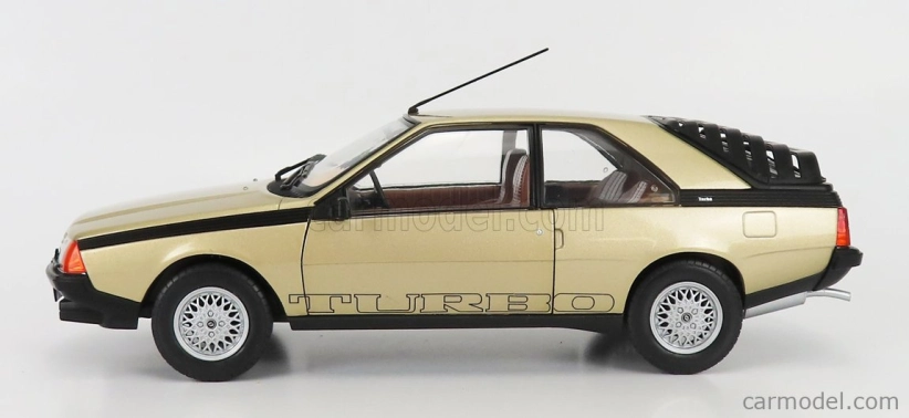 Solido Renault Fuego Gts Turbo Coupe 1980 1:18 Zlato