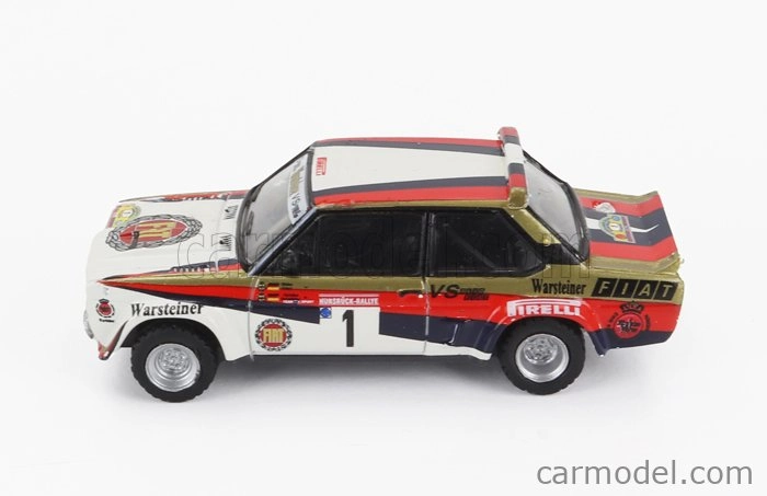 Brekina plast Fiat 131 Abarth N 1 1:87, bílá