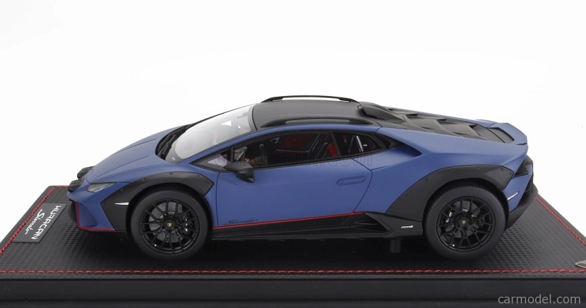 Mr-models Lamborghini Huracan Sterrato 2022 - Con Vetrina - S vitrínou 1:18 Blu Grifo - Matná modrá