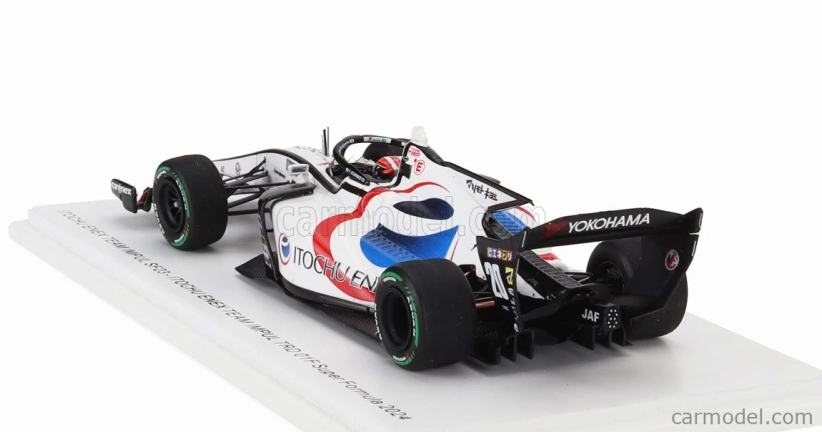 Spark-model Dallara Sf23 Trd 01f Team Enex Impul N 20 Super Formula Sezóna 2024 Yuji Kunimoto 1:43 Biela čierna červená