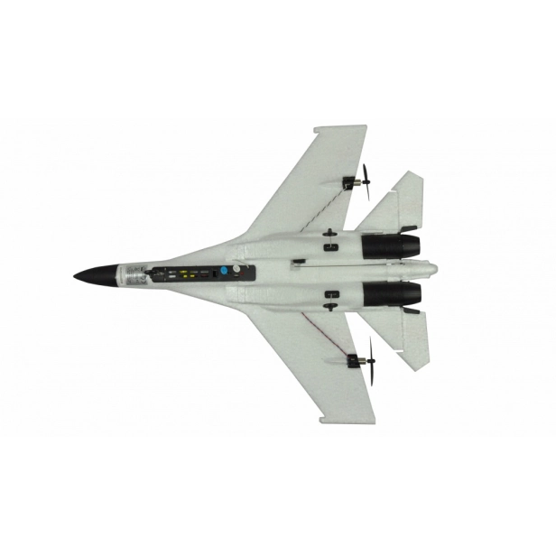 RC lietadlo SU-27 6G Gyro RTF, biela