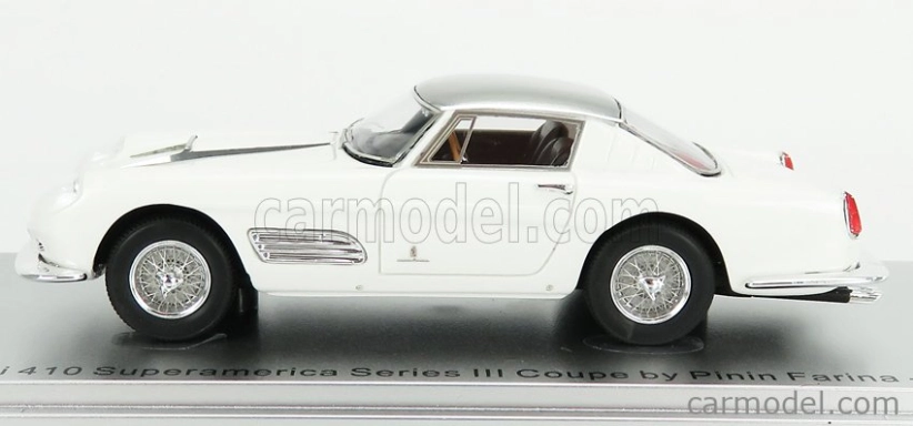 Kess-model Ferrari 410 Superamerica Series Iii Pininfarina Coupe 1958 1:43 bielo strieborná