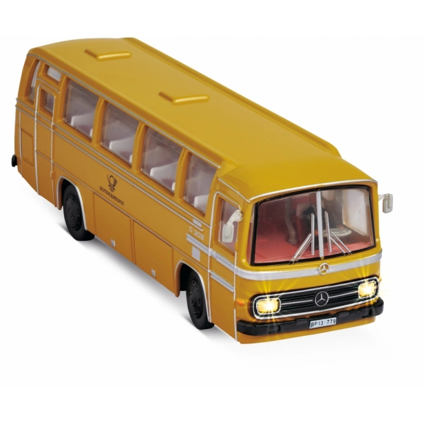 RC autobus Mercedes-Benz O 302 Autobus Deutsche Post, žltý