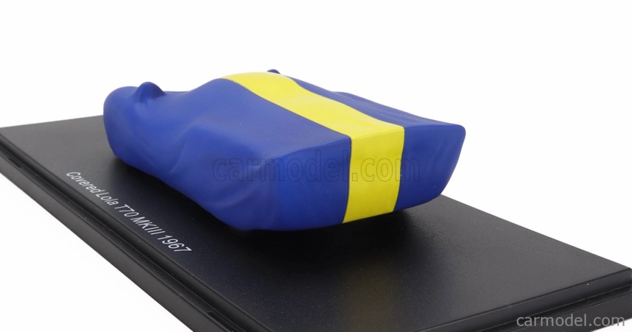 Modely v mierke Matrix Lola Under Cover - T70 Mkiii Race Version 1967 1:43 Blue Yellow