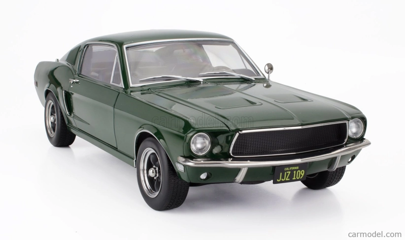 Kk-scale Ford usa Mustang Gt Fastback Coupe 1968 1:12 Zelená