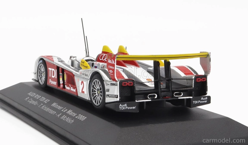 Ixo-models Audi R10 Tdi 5.5l Turbo V12 Team Audi Sport North America N 2 1:43
