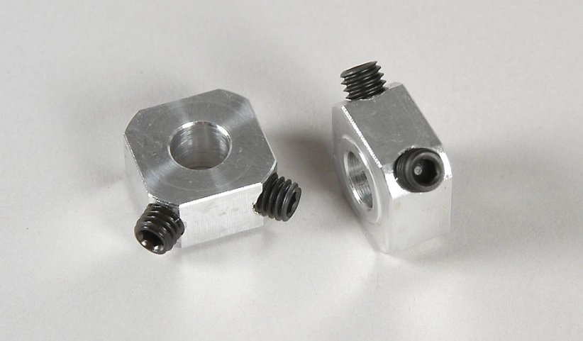 Alu unášače kolies 9,5mm/M6, 2ks.