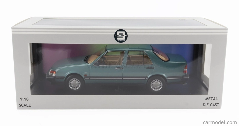 Triple9 Saab 9000 Cd Turbo 1990 1:18 Green Met