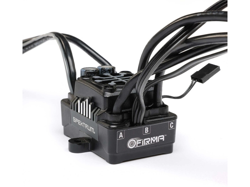 Spektrum regulátor střídavý Smart Firma 130A Black Edition 2-4S: LMT 2.0