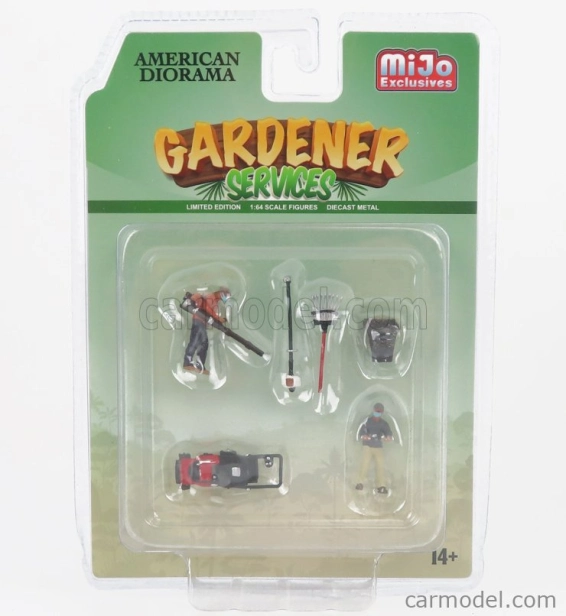 American diorama Accessories Set Gardener Figure 1:64 Různé