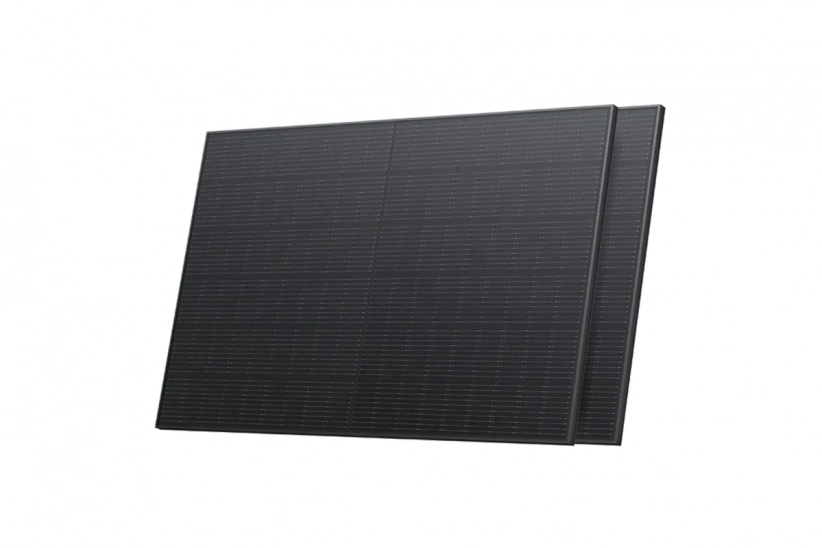 EcoFlow súprava dvoch 400 W rigidných solárnych panelov vr. súpravy na uchytenie