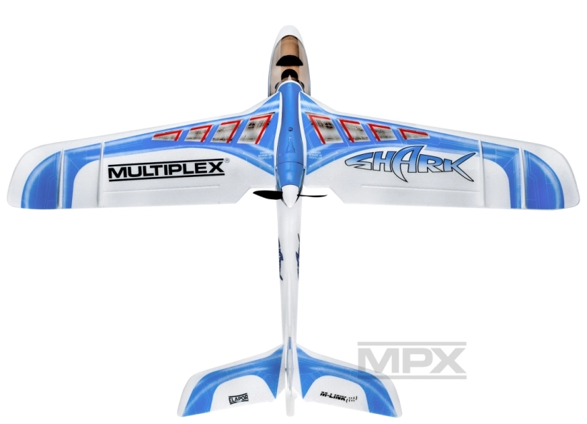 RC lietadlo SHARK - režim 1+3
