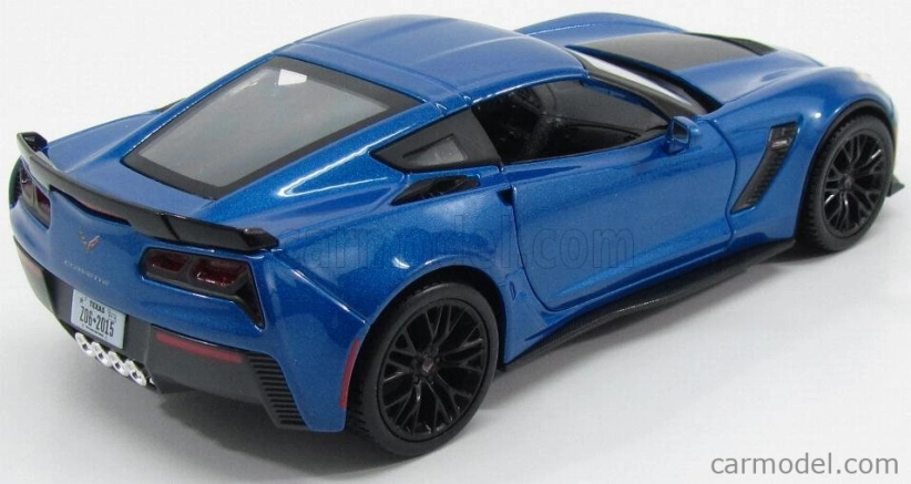 Maisto Chevrolet Corvette Z06 C7 Coupe 2015 1:24 Blue Met