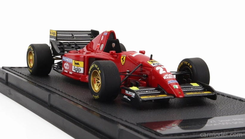 Gp-replicas Ferrari F1  412t2 N 27 Season 1995 Jean Alesi 1:43 Red