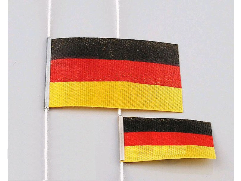 ROMARIN Vlajka Nemecko 25x40mm / 15x30mm