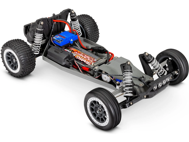 RC auto Traxxas Bandit 1:10 RTR s LED osvětlením, oranžová