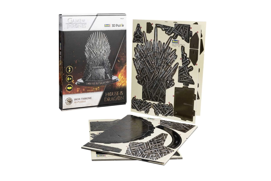 Revell 3D puzzle – House of the Dragon Iron Throne