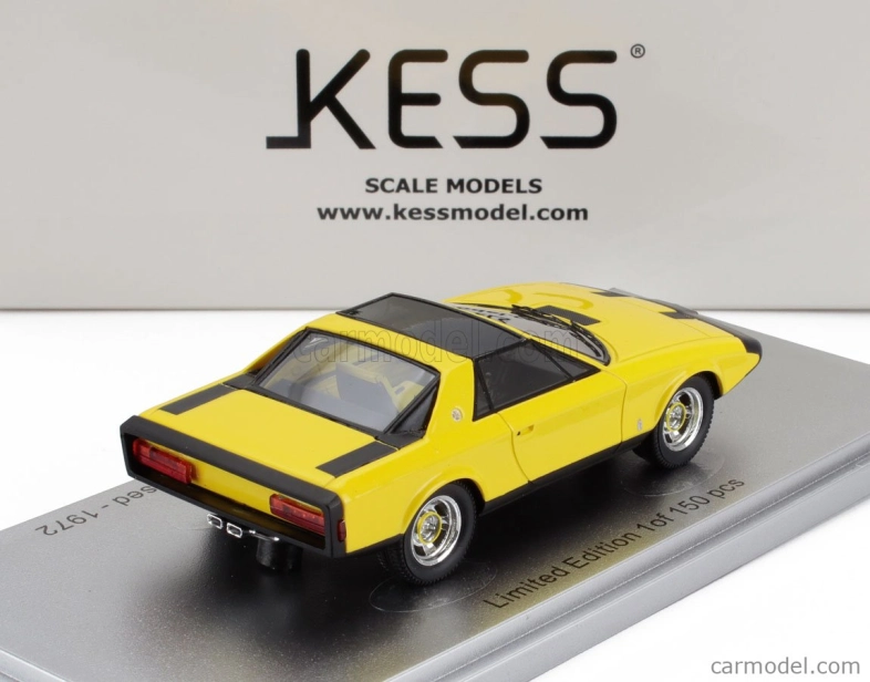 Kess-model Alfa romeo Alfetta Spider Pininfarina Closed 1972 1:43 Yellow