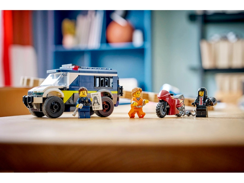 LEGO City - Policajná dodávka na prevoz väzňov
